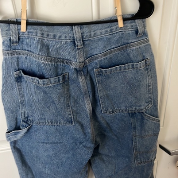Simple Society High Rise Carpenter/Boyfriend Blue Jeans Sz 5/27 - Picture 6 of 8